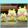 2024 Year Of The Dragon Plush Toy Good Luck Dragon Doll Wholesale New Year Gift