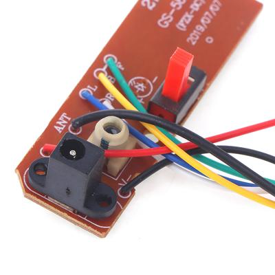 Four-Way Remote Control Module 4Ch Rc Remote Control 78Mhz Transmitter Board Receiver Board Circuit Board Accessories