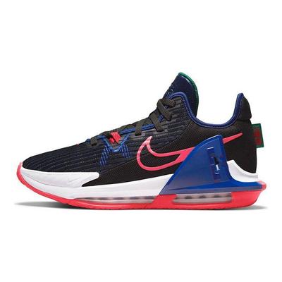 Pantofi sport pentru bărbați LeBron Witness 6 EP negru, albastru regal, înnegrit-albastru siren-roșu DC8994-005