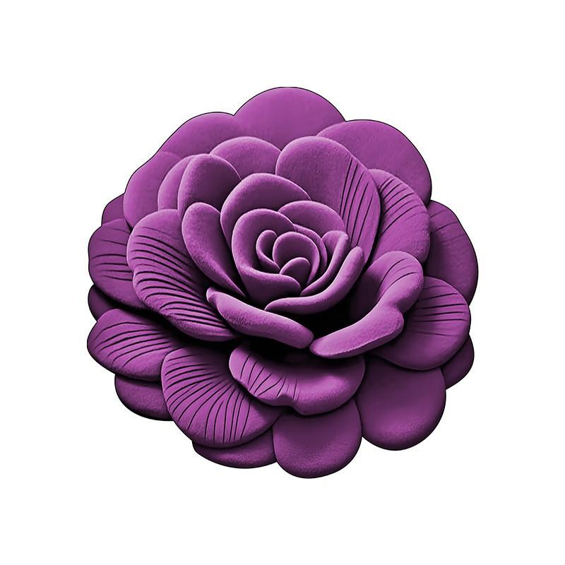 3D Floral Diatomite Floor Mat Living Room Sofa Coffee Table Non-Slip Absorbent Rug Washable Home Decor