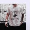 Diver 200 Bar Funny T-Shirt Men Summer Summer Wide Array Shirt Short Sleeve Streetwear Top