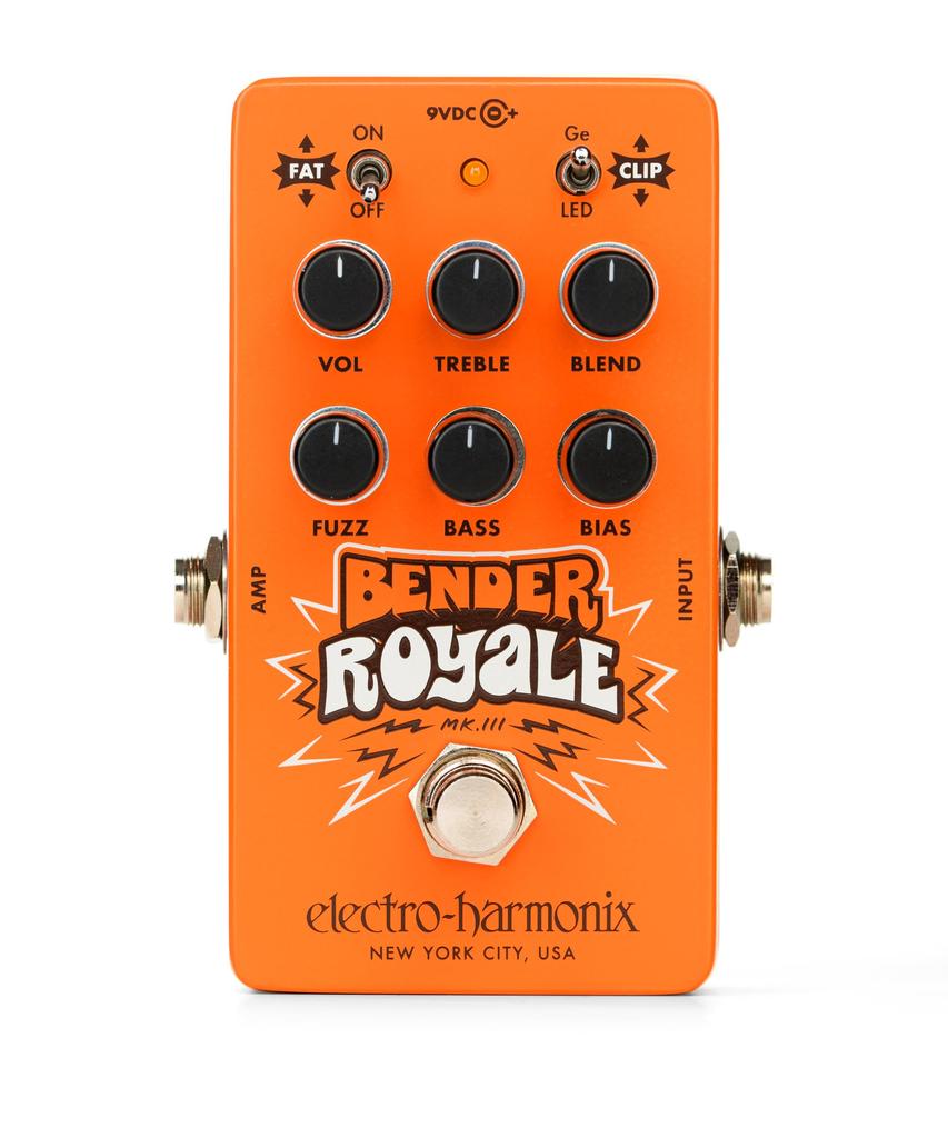 BENDER ROYAL ORANGE Limited Edition Germanium Fuzz Effects Pedal ELECTRO-HARMONIX