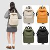 Simple Large Capacity Solid Color Casual Travel Backpack for Students