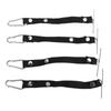 4PCS Snap Button Closure Tool Belt Tape Thong Adjustable Tape Chain Strap  Tool Belt Mounting