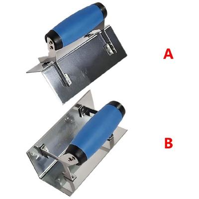 Rustresistant Corner Joint Smoothing Tool Applicator Trowel with TPR Handle Suitable for Effective Dust Stain Prevention