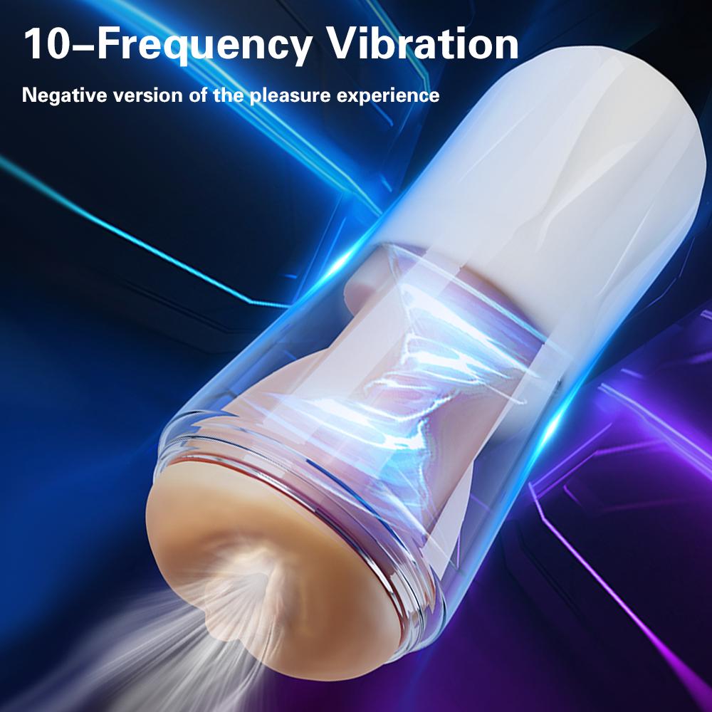 Automatic Vibration Male Mastubator Blowjob Masturbation Equipment Machine Sex Toys Adult Goods For Men Man Masturbators Cup