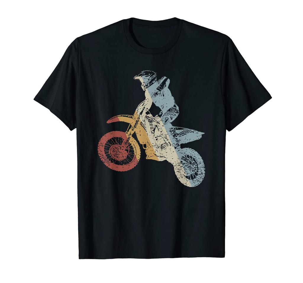 Motocross Retro Style Vintage T-Shirt