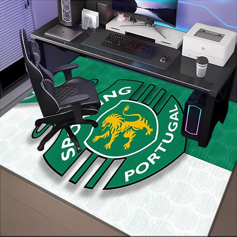Sporting Cp Crest Emblem Rug Office Floor Mat - Machine Washable for Bedroom, bedroom, livingroom, Room Decor Fan Gifts Christmas