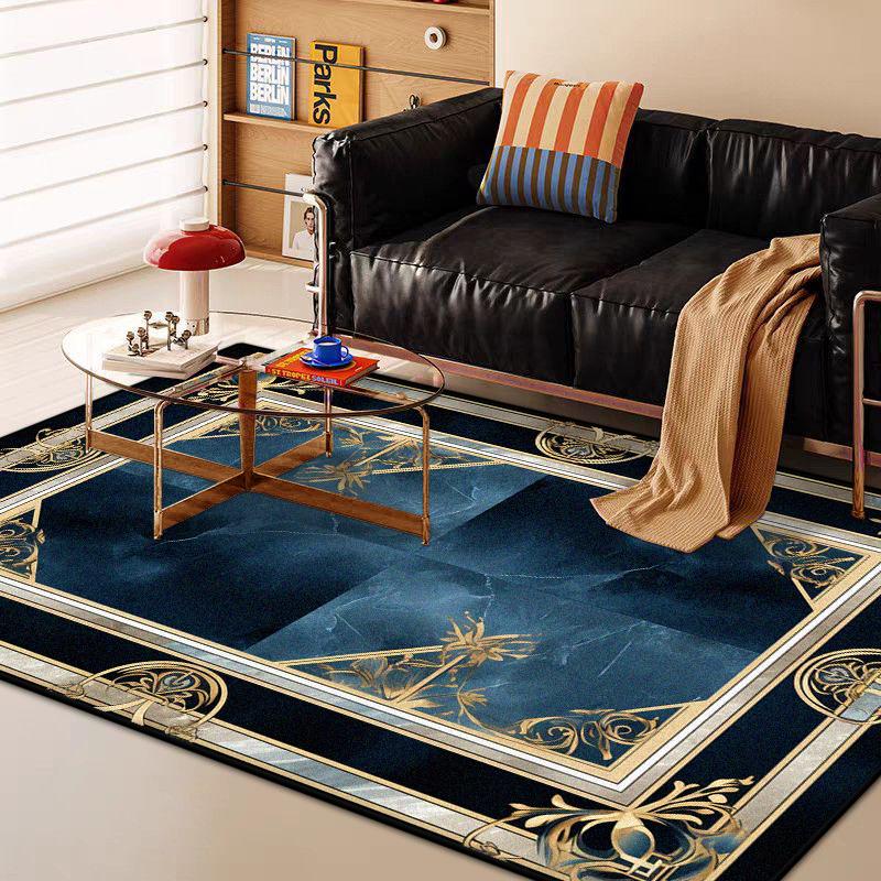 Modern Marble Style Big Size Antiskid Carpet Living Room Luxury Soft Decoration Bedroom Rug Machine Washable Entrance Door Mat
