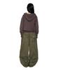 AAKAM Knee Pin-Tuck Side Button Pants (Khaki)