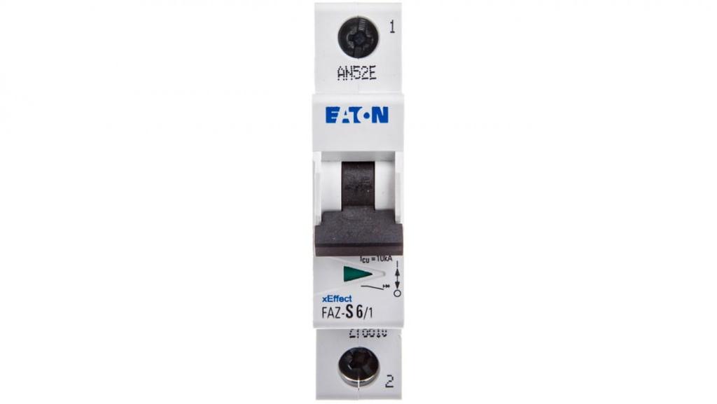 Circuit Breaker 1P S 6A 15kA AC FAZ S6/1 278610