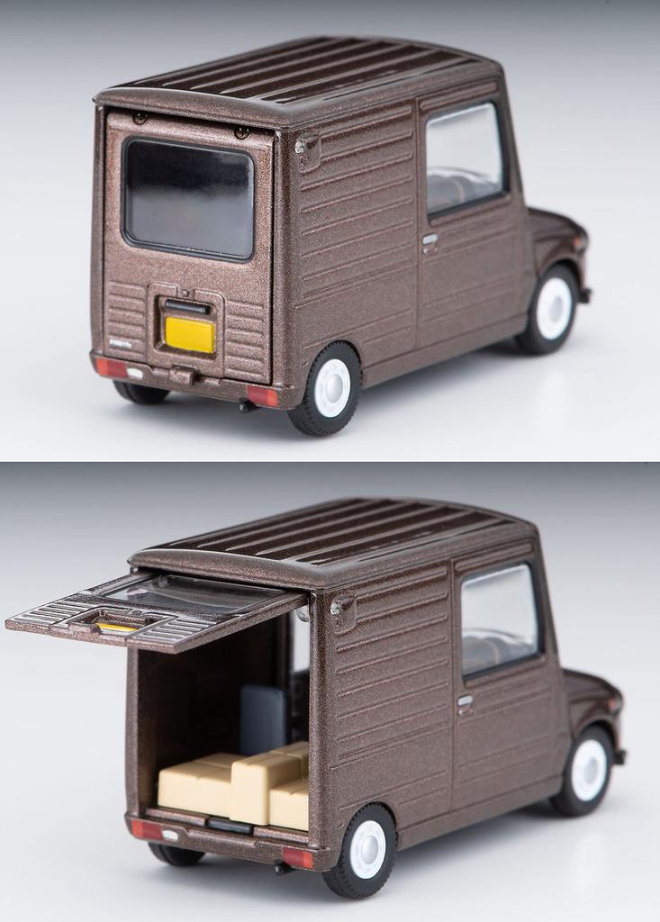 Tomica Limited Vintage Neo 164 LV-N283a Daihatsu Mira Walk-through Van Custom Specification Brown Finished Product