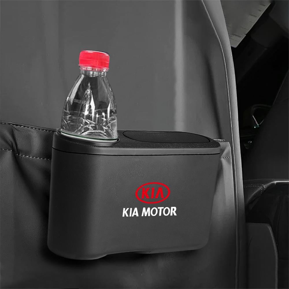 Portable Car Trash Garbage Storage Box Auto Accessories for Kia GT-Line Sportage Ceed Rio Picanto Sorento Soul Cerato Venga FortSI1 