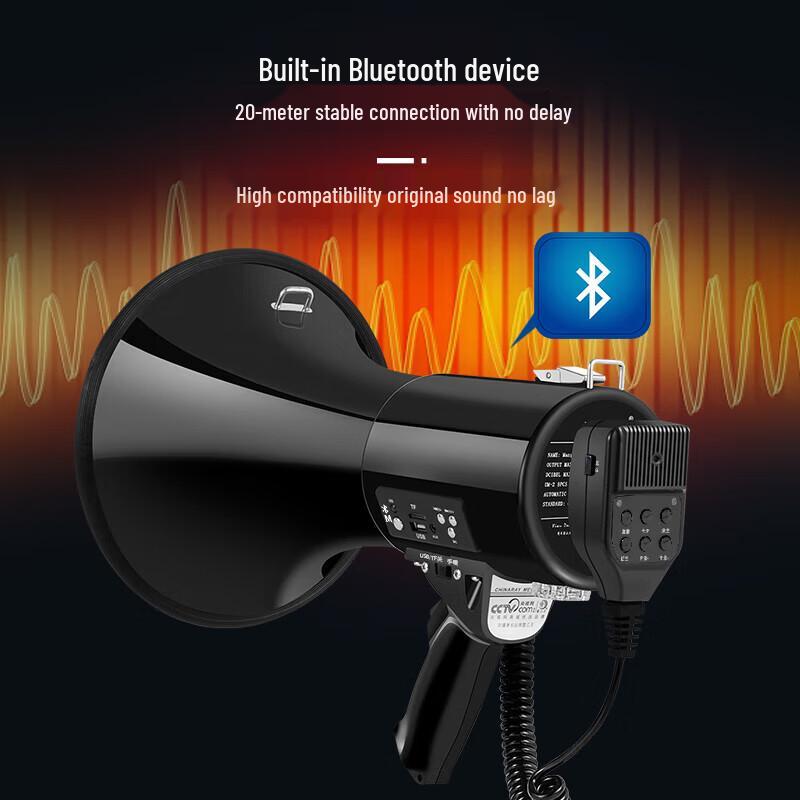 Leigongwang CR-87 Smart Voice Megaphone with Offline Translator CN plug (adapter included)
