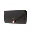 Thom Browne Pebble Grain Three Stripe Tab Long Wallet Faw065a 00198 001