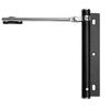 Stainless Steel Automatic Door Closer Anti-Collision Push-Pull Door Silent Door Closer Easy Home Use Hydraulic Adjustable