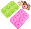 Silicone Baking Mold For Donuts, 6 Slots