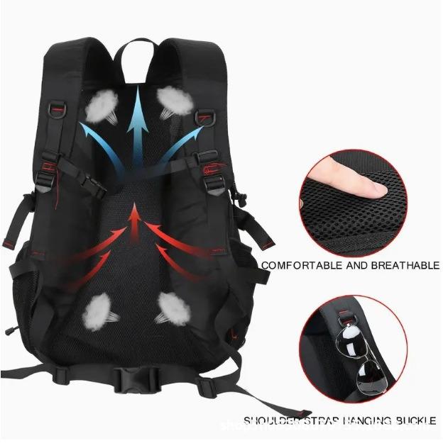 Extra Large Capacity Men's Mountaineering Backpack - Travel & Outdoor Fashion