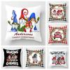 Fronhas série Natal capas de almofada para sofás decoração de casa podem ser personalizadas para celebrações de feriado