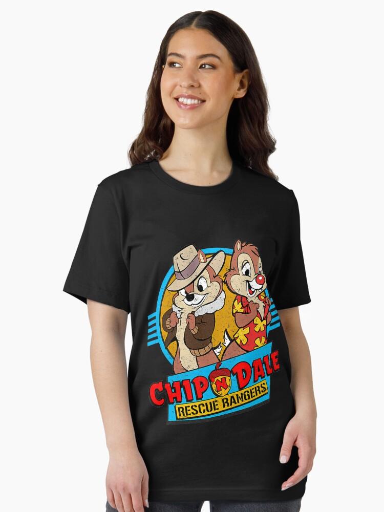 Chip 'n Dale Záchranáři Kreslený Film Děti - Vintage Kreslené Filmy Základní Unisex Tričko