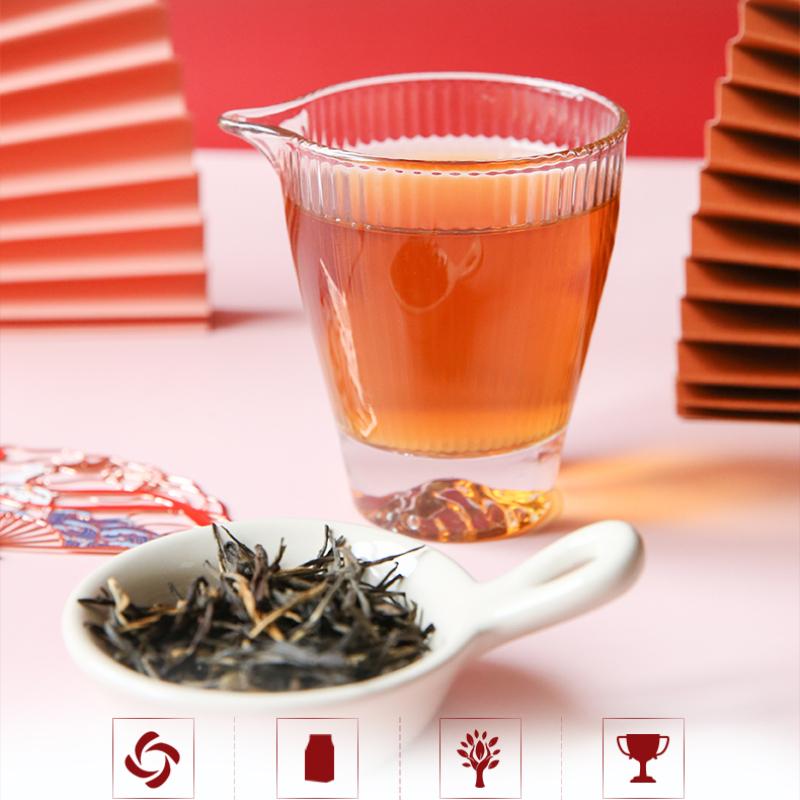 XIAGUAN Brand Dian Hong Yunnan Black Tea Loose Leaf Dianhong 300g Box