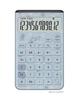 Casio Comfy Moomin Model Designer Calculator, Grayish Blue, Just Type, 12 Digits, JT-200T-MM-BU-N