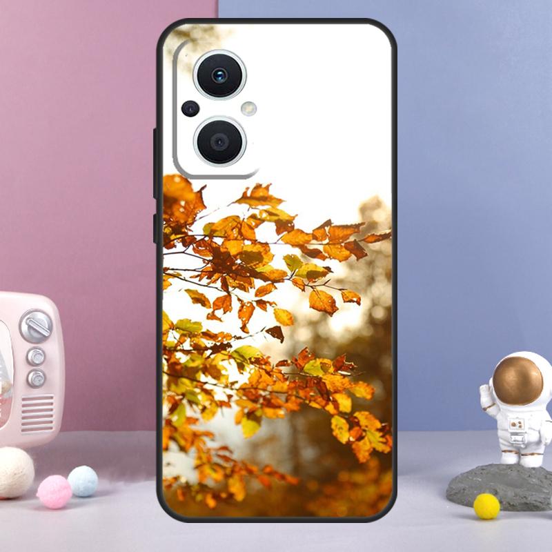

Autumn Leaves Funda For OPPO Reno 13 F 11F 12F 14F 10 11 12 14 Pro 7 8 Lite OPPO Find X6 X5 X8 X9 Pro Case OPPO Reno10 5G