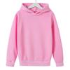 Children's Trendy Solid Color Pullover: Boys' Long Sleeve & Girls' Short Sleeve
