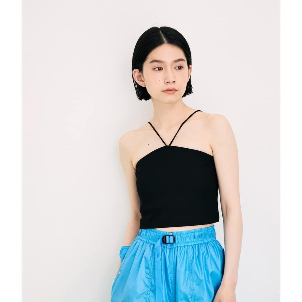 Et Lanový top pro top pro zelený [Adam Femme] [vhodné k sestavení] ženy, (30)