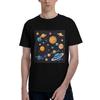 Solar System Space Planets Universe Men TShirt Plus Size T Shirts Mens ONeck Cotton Tees Short Summer Male