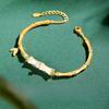 Jewelry Bamboo Bracelet Growing Bamboo Bracelet National Style Niche Light Luxury Trend Jewelry