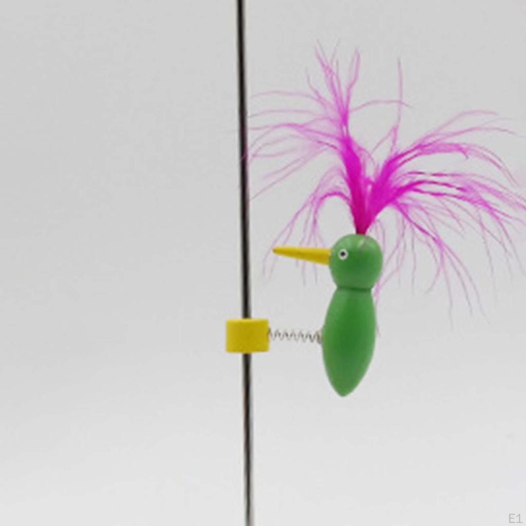 Bird Pole Toy with Sliding Mechanism, Interactive Pecking Action for Kids