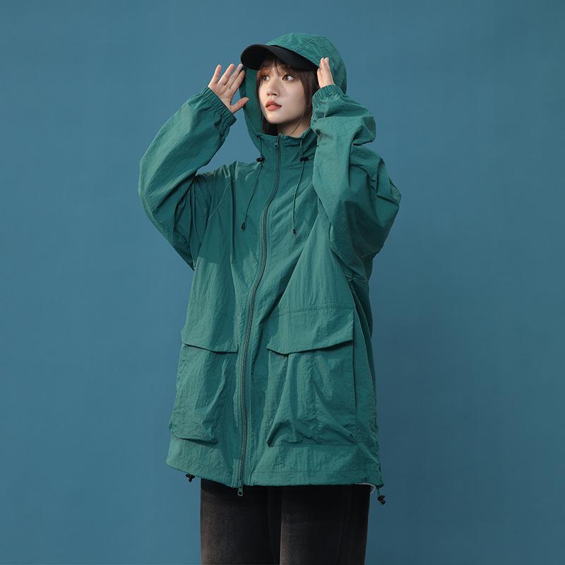 

Дофаминовая защита от УФ-лучей Легкая летняя куртка для пары - Женское пальто-скин и Мужское пальто для альпинизма S