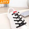Elastische Schnürsenkel Schnellverschluss Schnürsenkel für Kinder Erwachsene Sneaker Halbkreis Metallverschluss Verschluss