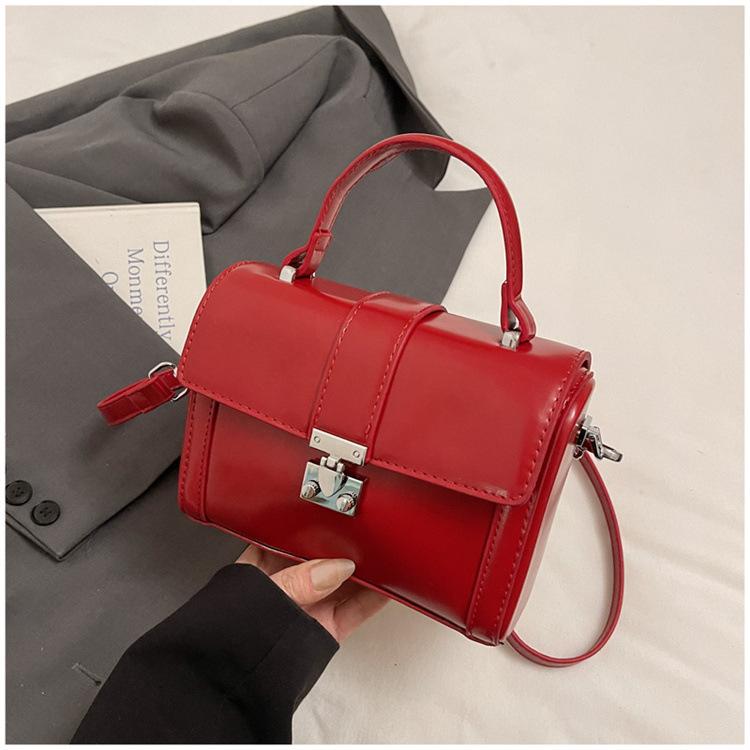Premium Texture Small Bag Women's 2025 New Fashion Simple Shoulder Small Square Bag Messenger Bag