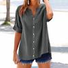 Casual Summer Shirt Loose Top Women's Fashion Versatile Shirt