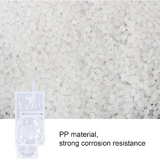 Ink Damper Replacement, Standard Size Inkjet Head Dampers PP Material Easy Installation with High Accuracy Filter for XP600 Printers(white)