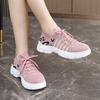Fashion 2025 Summer New Mesh Shoes Hollow Breathable Platform Sneakers Women's  Fashion Versatile Womens Casual Shoes Large Size 35-43