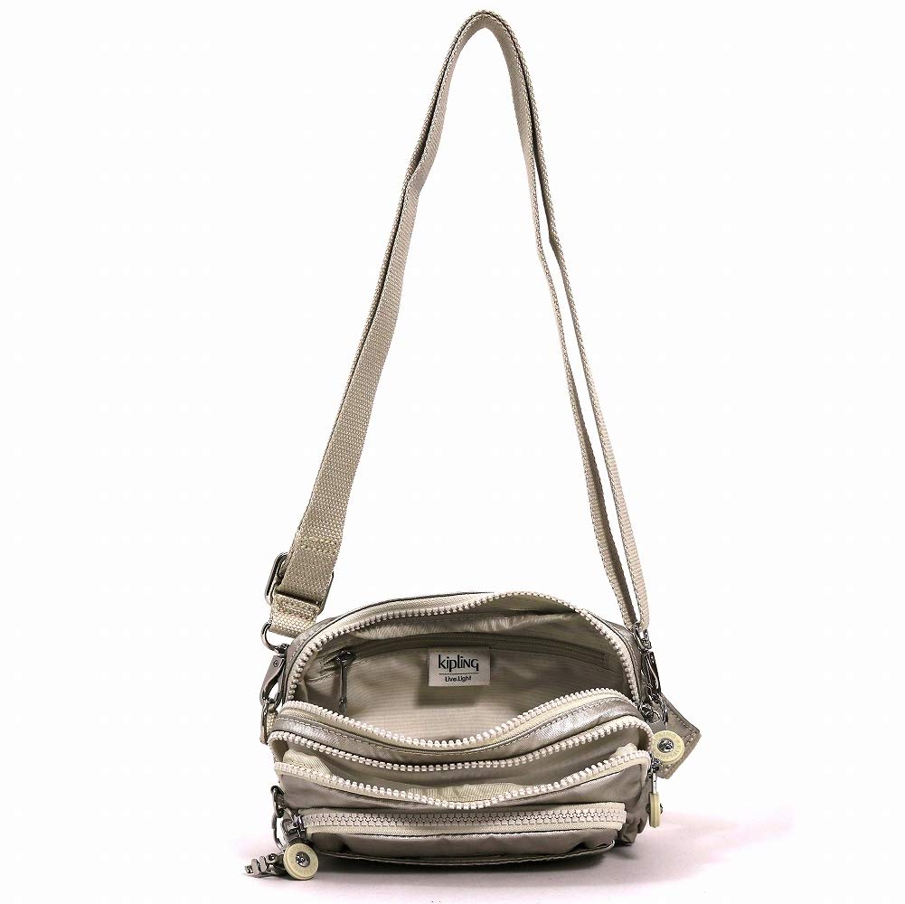 Kipling 2way waist bag K12837 MULTIPLE BP J95 Cloud Metal [item]
