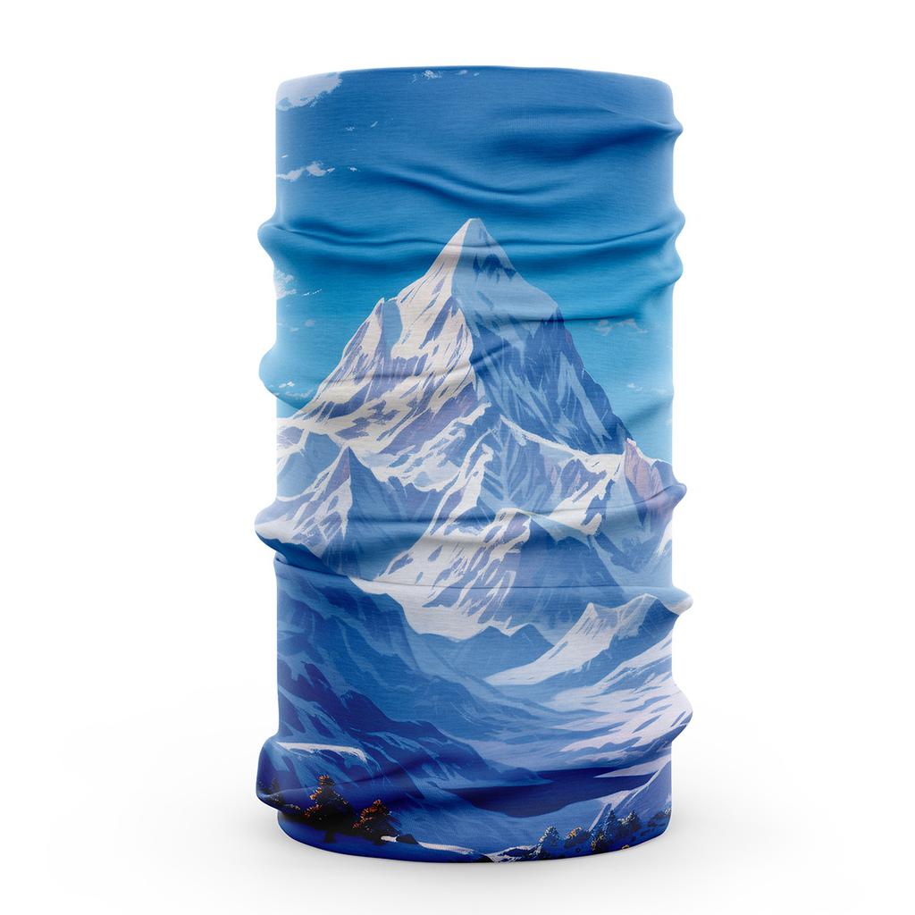 3D vizuální efekty Hladší ledové hedvábí Tkanina Obličejová bandána Šátek Prachotěsný Nákrčník Prodyšný Unisex Turistika Cyklistika Pokrývka hlavy