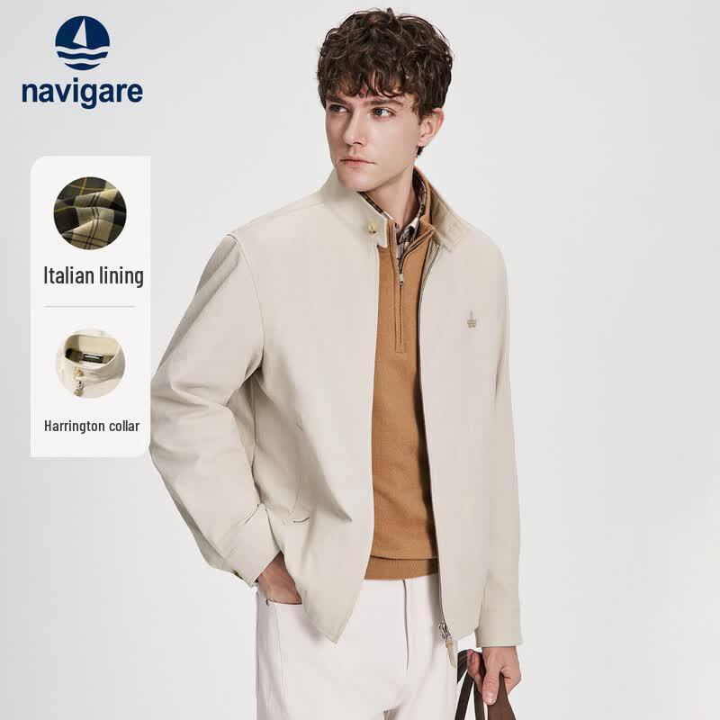 Navigare Men's Harrington Collar Jacket