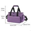 Travel Cosmetic Bag Adjustable Dividers with Pockets Tote Practical Lightweight Storage Case
