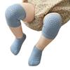 Anti Slip Infant Learning Socks Breathable Knee Protector Socks Baby Knee Pads Set  Toddlers