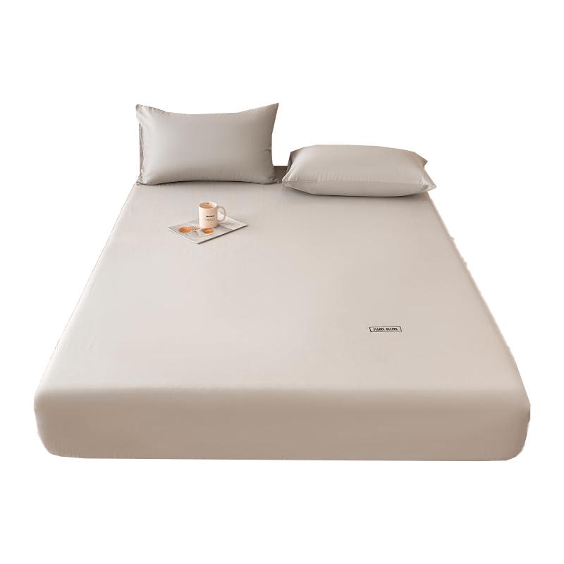 Muji A-Grade Pure Cotton Embroidered Fitted Sheet 150x200cm (for 5-25cm mattress)
