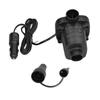 Air Pump DC12V Power 50W 2 Functional Nozzles Light Weight Inflator Pump for Rubber Boat