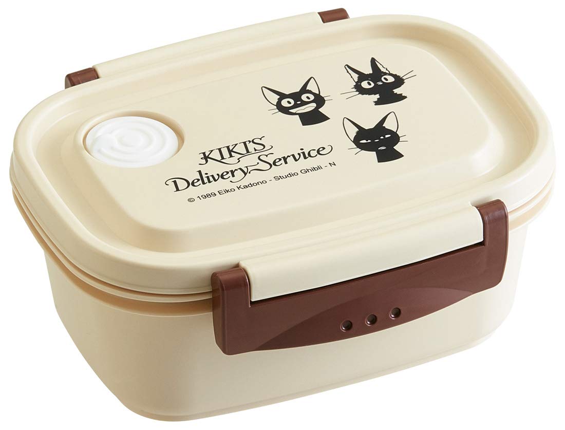 

Skater Easy Light Bento Delivery Storage Studio Ghibli Box, Small, Microwave-Safe, 430ml, Kiki s Service, Self-Sealing Container, XPM3,
