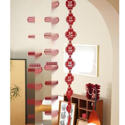 Xi Floral Long Strip Non-Woven Fabric Hanging Decoration for Living Room, Bedroom, or Wedding Entrance