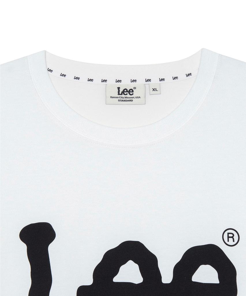 LEE Big Twitch Logo T-Shirt White