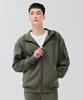 Chasecult Men'S Sleeve Pocket Zip-Up Hoodie - Khaki