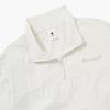 Lecoq Thinflex Stand Neck Short Sleeve Anorak Jacket - Ivory (Qq223Ljk52) (B Type)